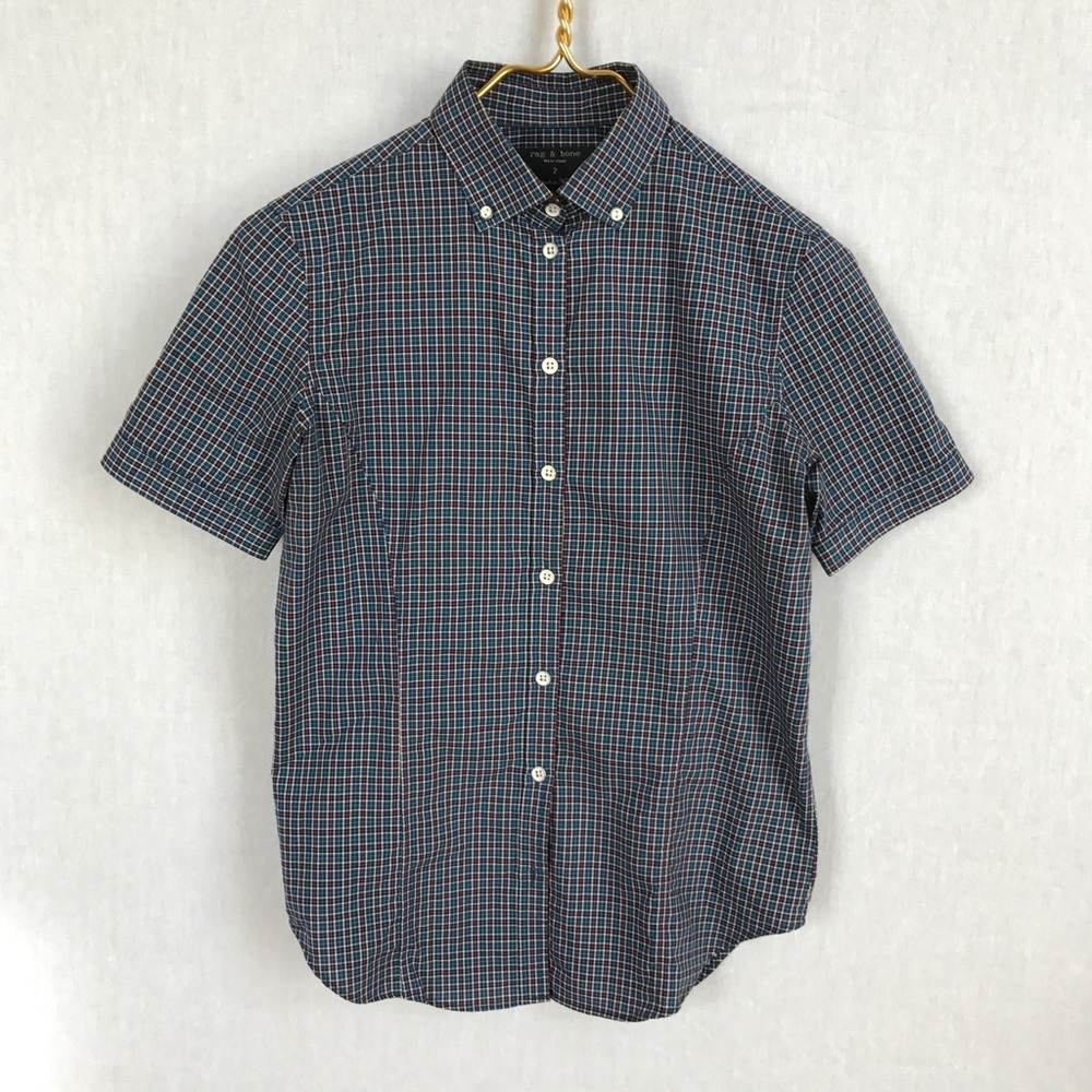 Rag & Bone Gingham Button Down - image 1